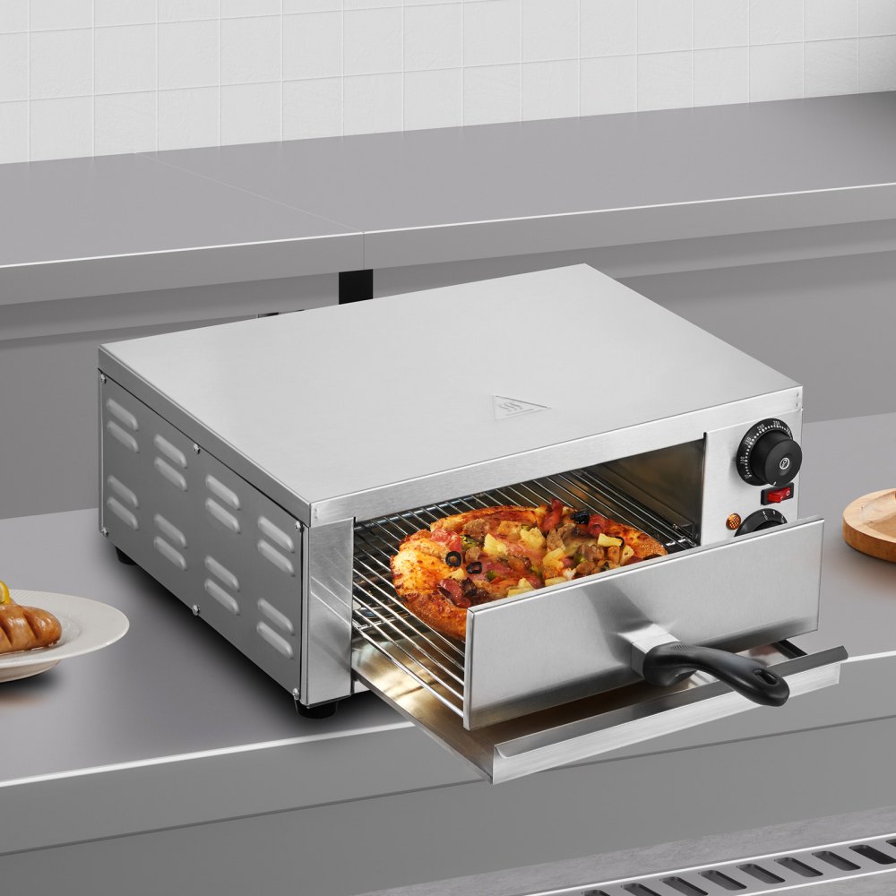 Kompaktná elektrická pizza pec, 305 mm – Obrázok 6