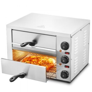 Dvojkomorová elektrická pizza pec, 305 mm