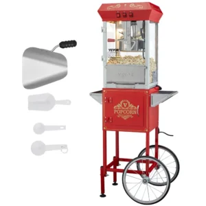 Stolový výrobník popcornu — s vozíkom, 850 W