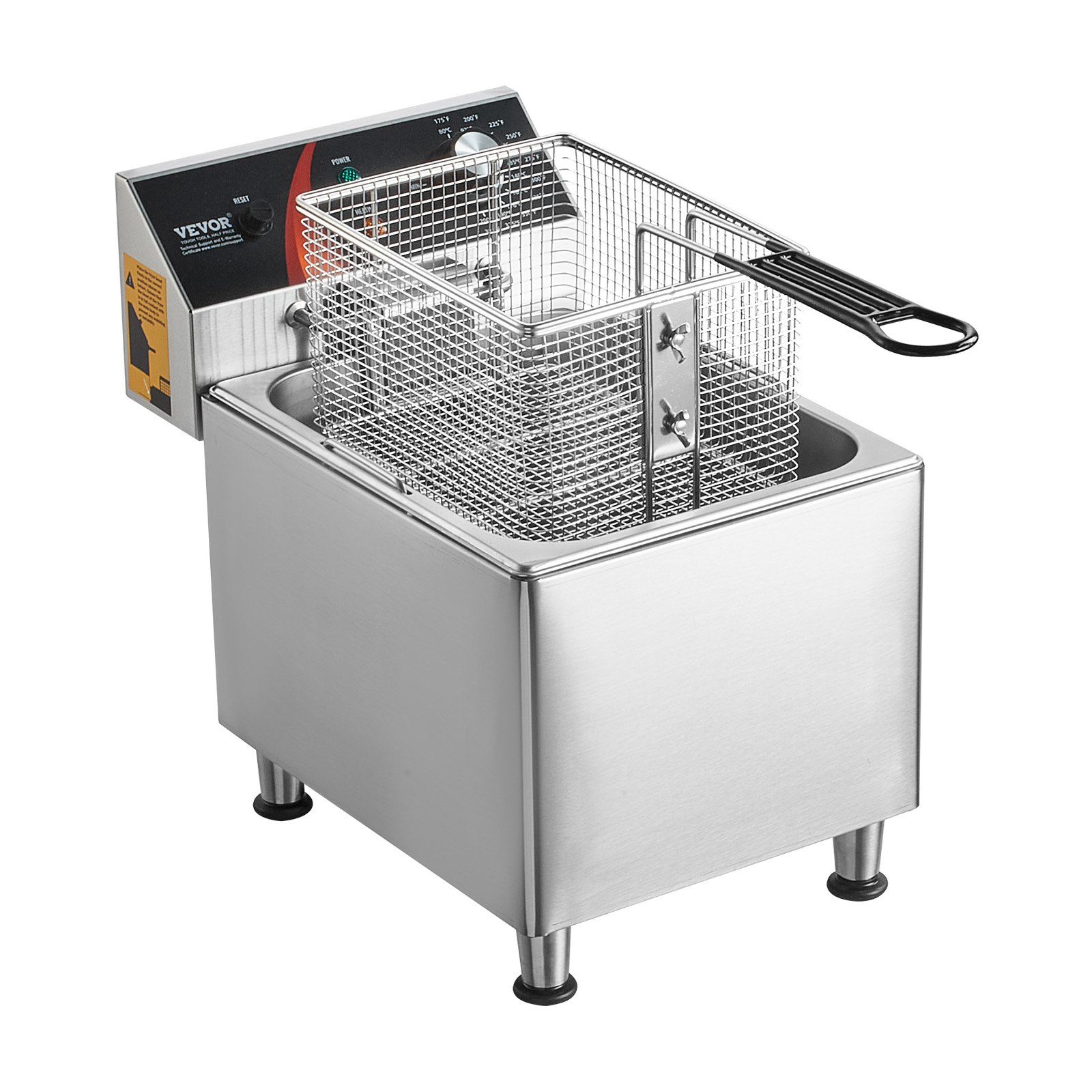 Výkonná elektrická fritéza, 3100 W, 9 l – Obrázok 3