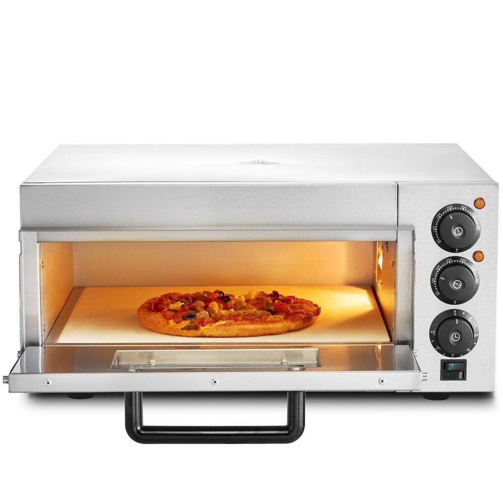 Veľká elektrická pizza pec, 406 mm – Obrázok 5