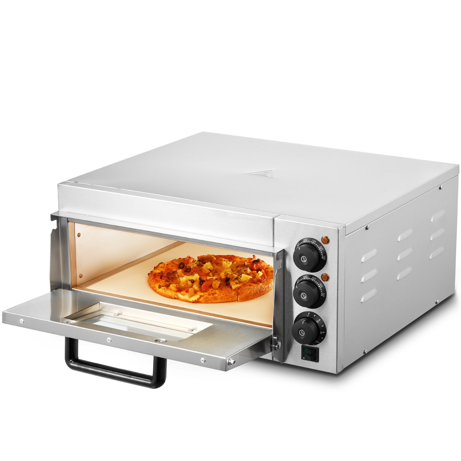 Jednokomorová elektrická pizza pec, 356 mm – Obrázok 6