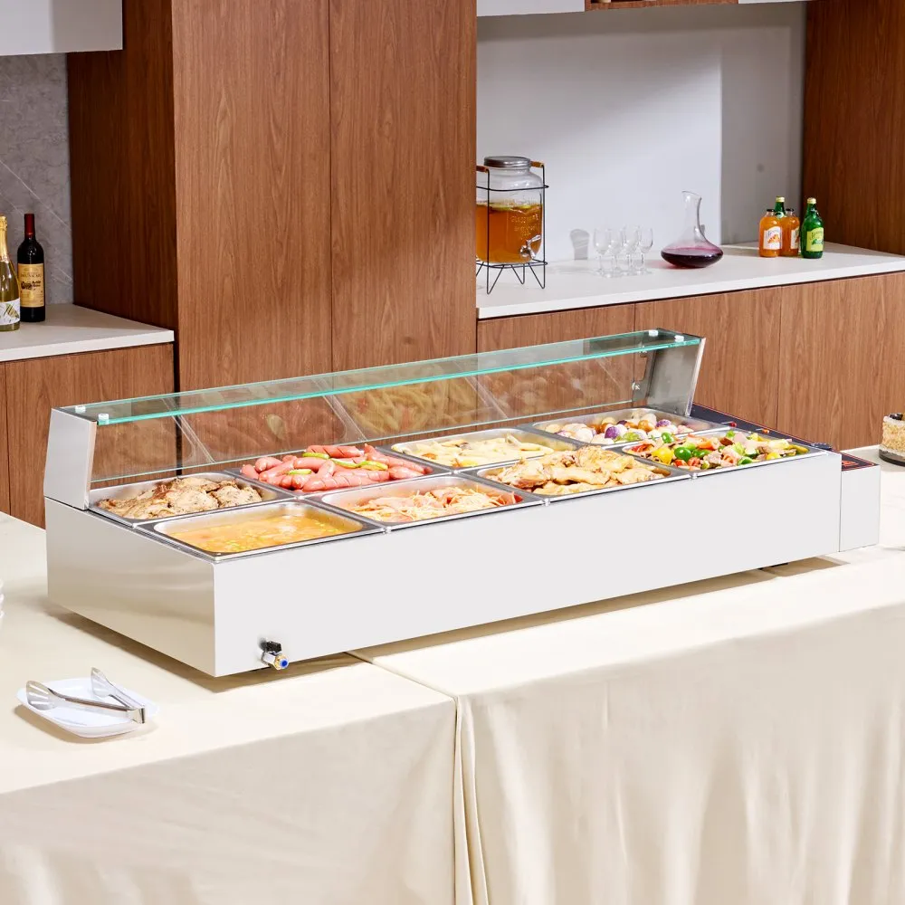 Gastro ohrievač potravín — gastronádoba 8x 1/2