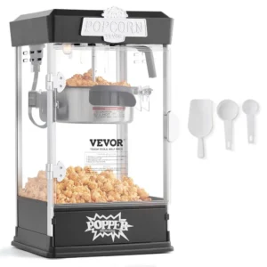 Stolový výrobník popcornu — 480 W, 113 g, čierny
