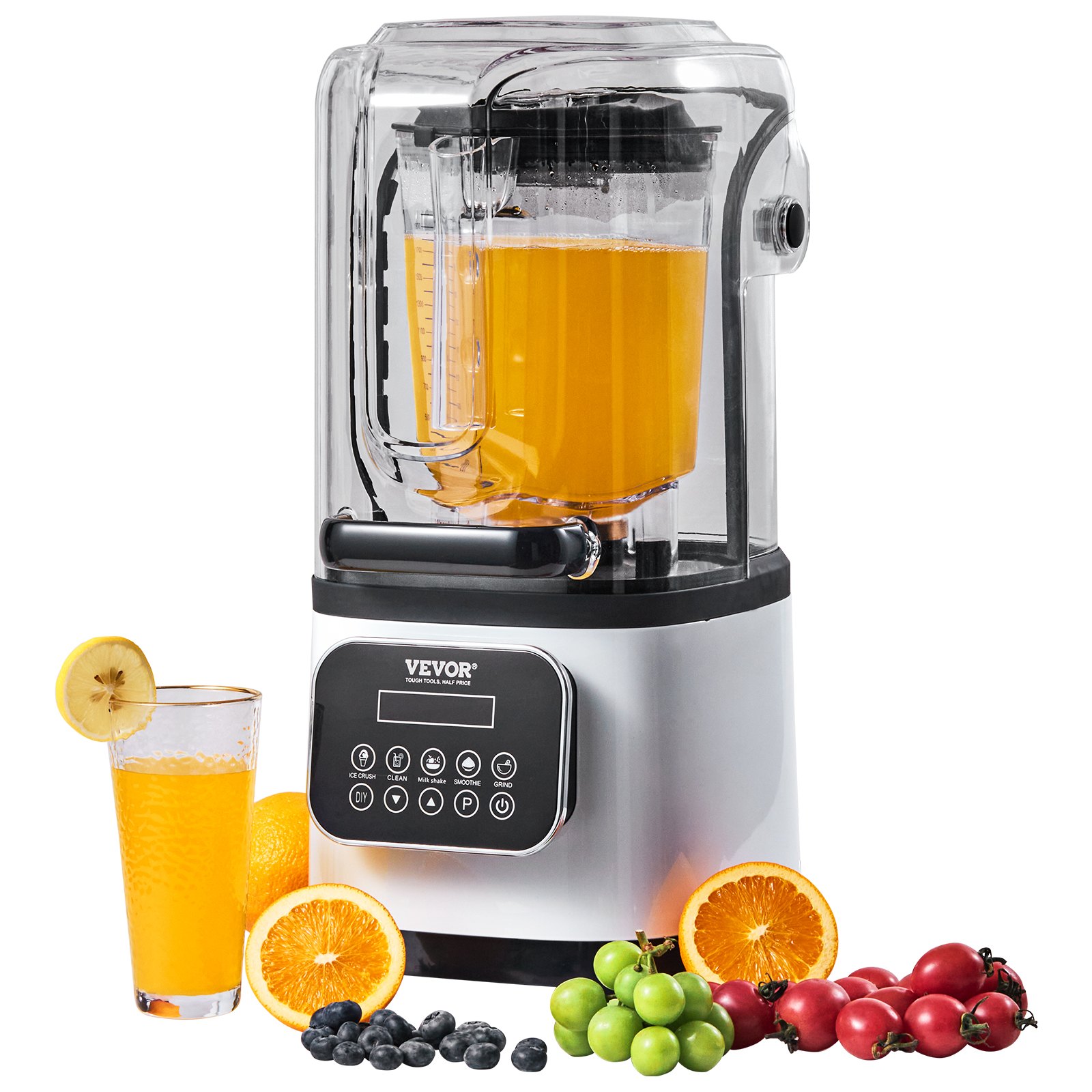 Vysokovýkonný stolový mixér – polykarbonátová nádoba 2 l, motor s príkonom 2200 W, verzia Silver Edition