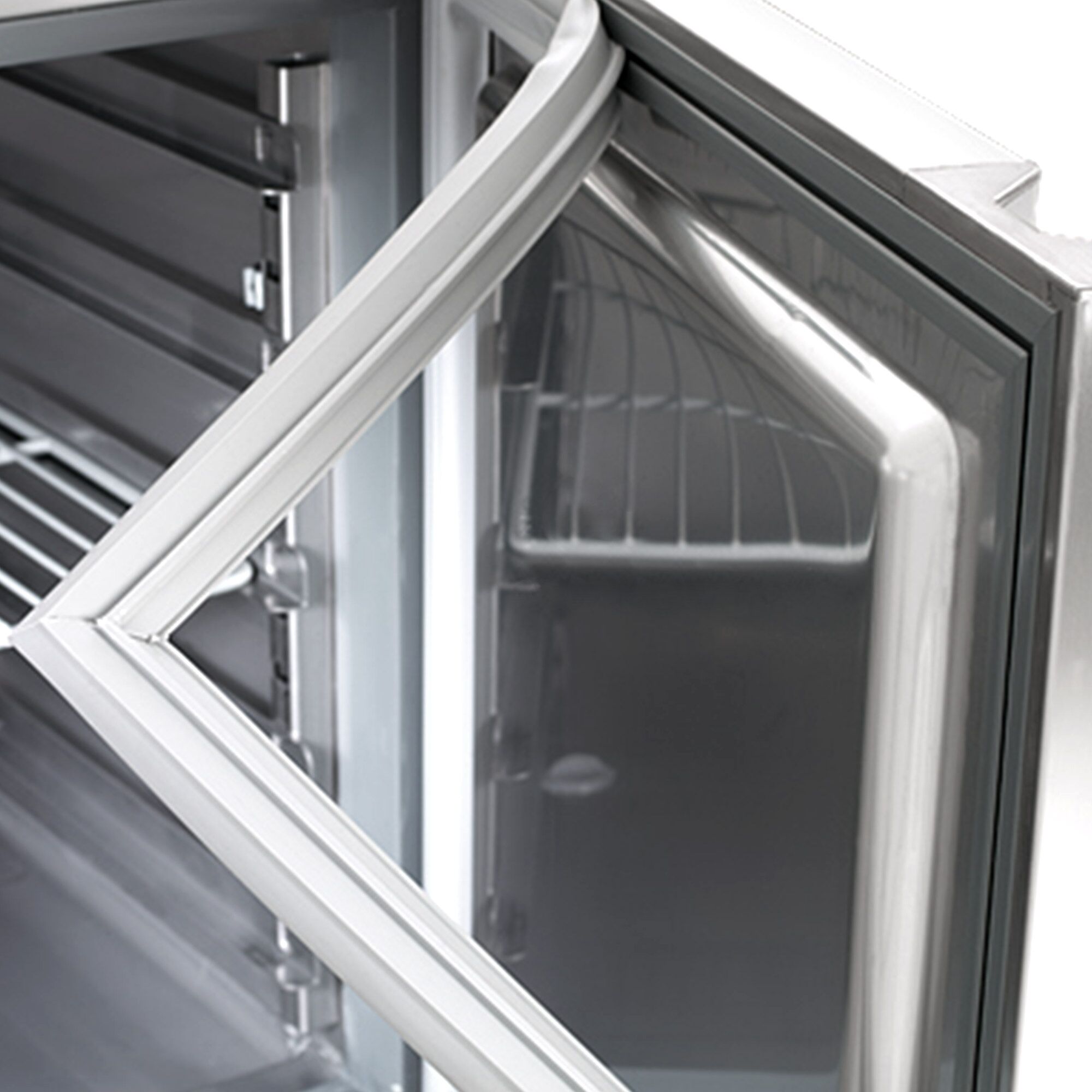 Chladiaca saladeta Premium PLUS — šírka 1460 mm, 3x dvierka, nerezové veko, pre 9x GN 1/3 + 6x GN 1/6 – Obrázok 7