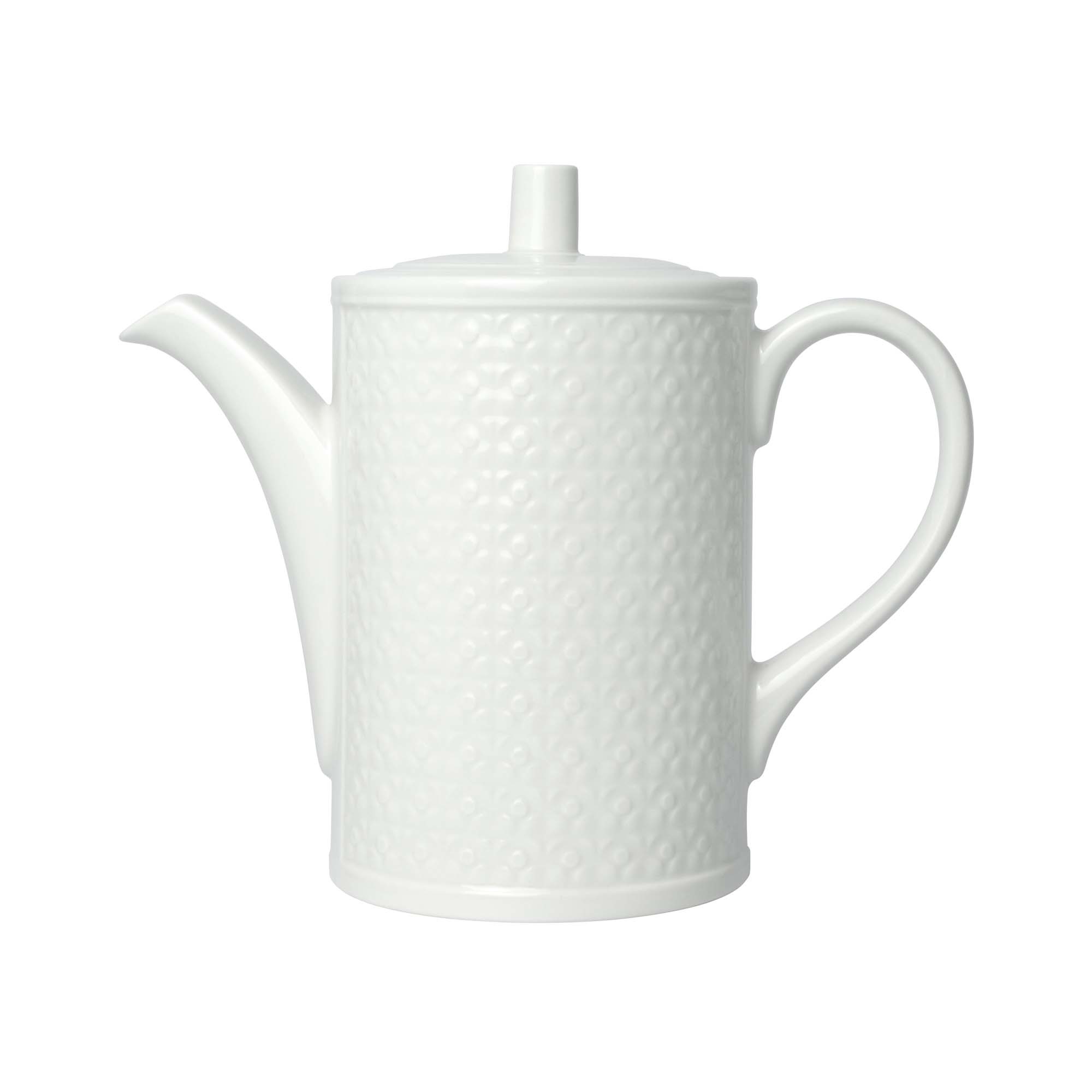 Porcelánový čajník na čaj a kávu Bead, 600 ml, 1 ks