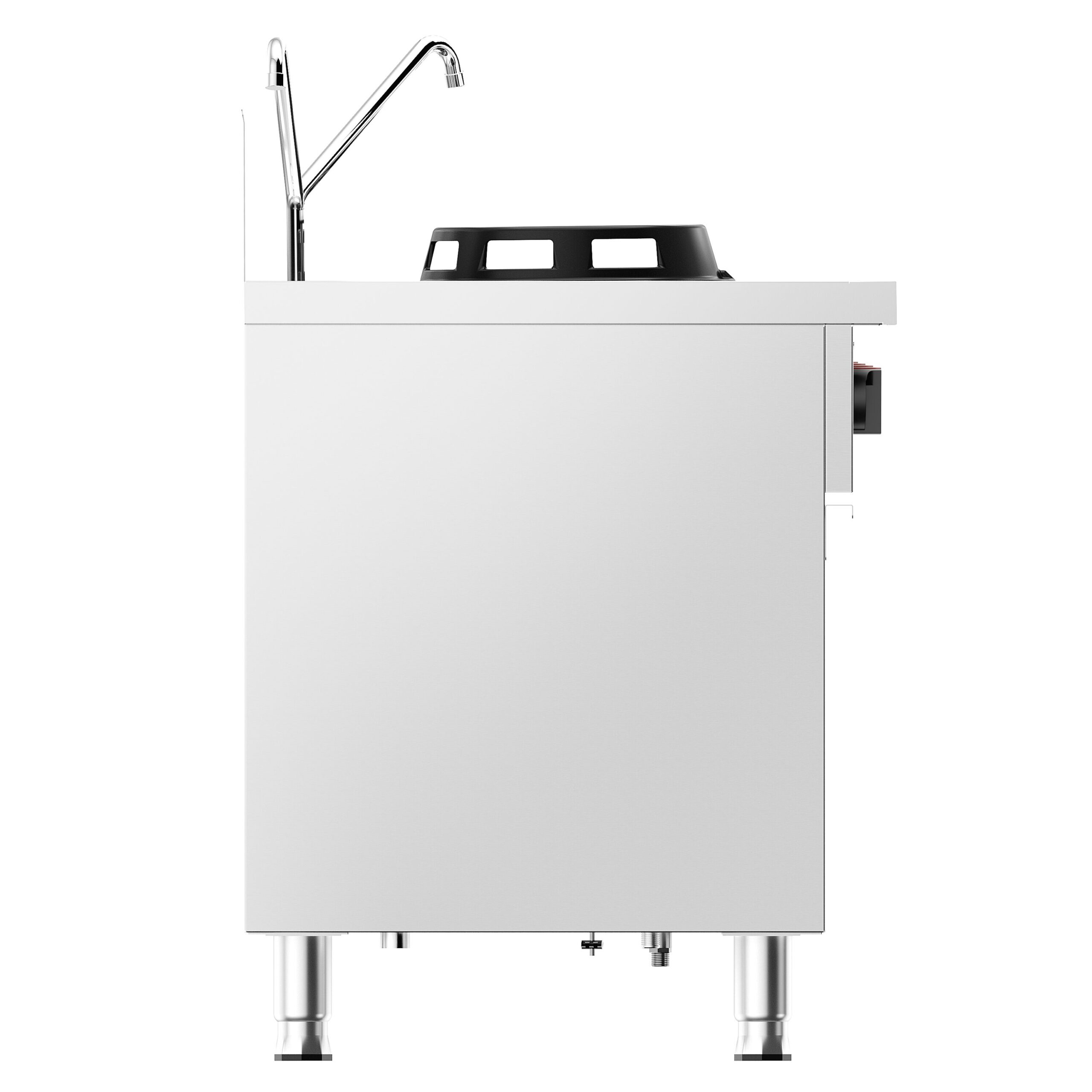 Stolová plynováwok varná doska – 60 kW, so 4 horákmi, vrátane 2 kohútikov – Obrázok 4