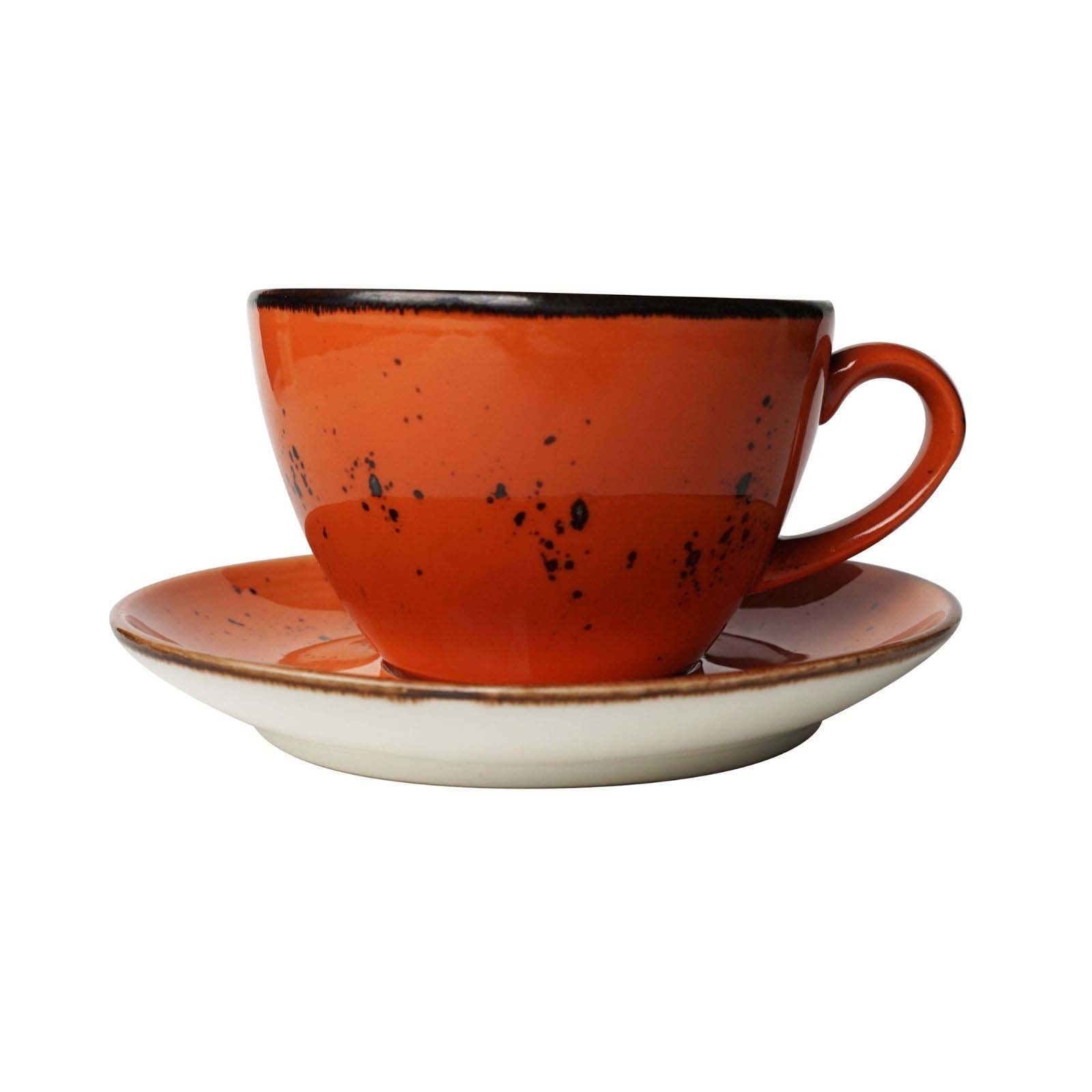 Elegantná šálka na cappuccino Dahlia, 350 ml – Obrázok 3