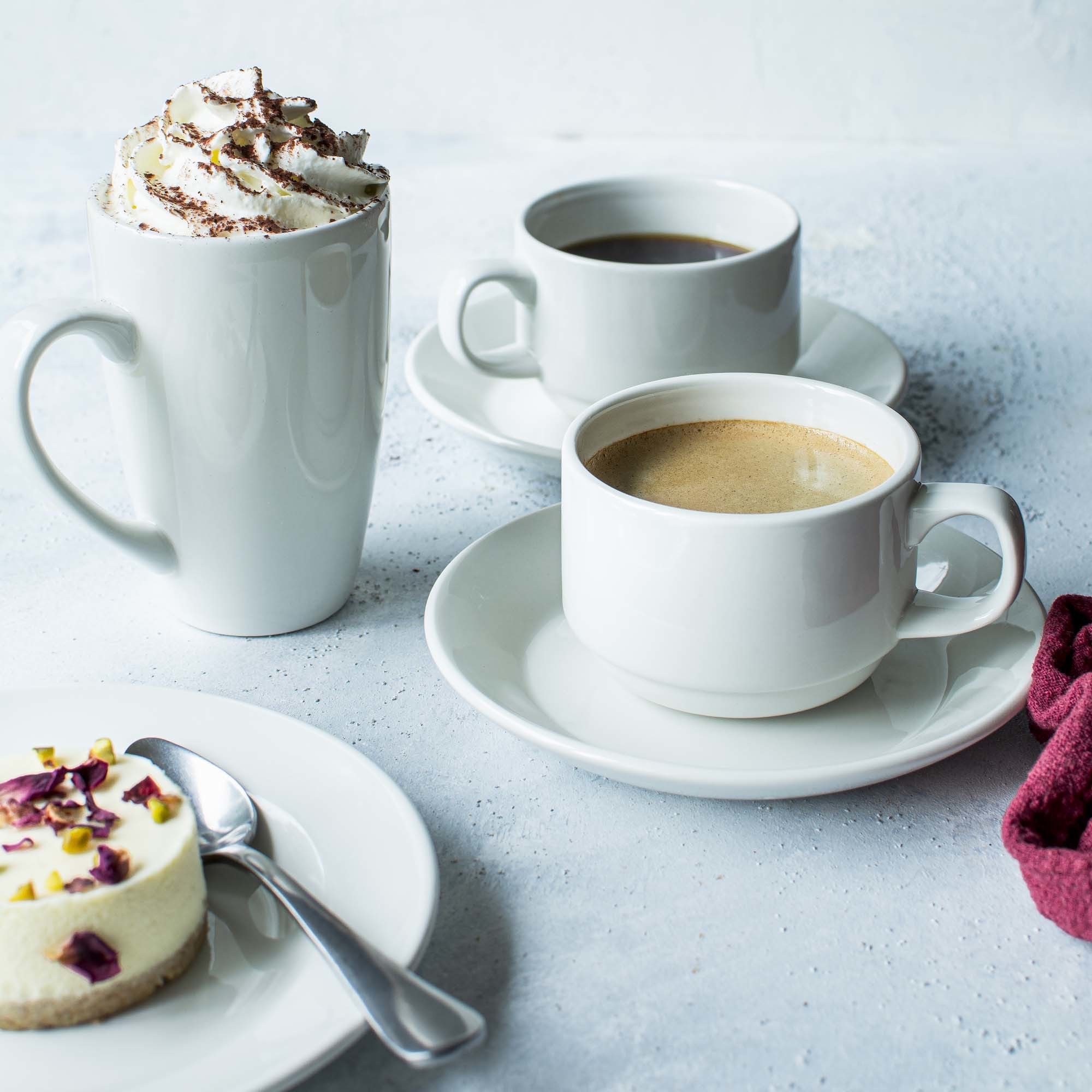 Porcelánová šálka na cappuccino Simplicity, 340 ml, 1 ks – Obrázok 3
