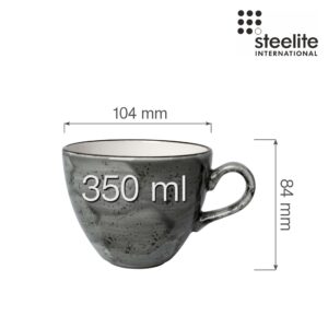 Porcelánová miska Urban Smoke, 130 mm, 1 ks