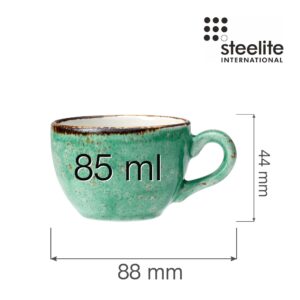 Porcelánová šálka na espresso Craft Aqua, 85 ml, 1 ks