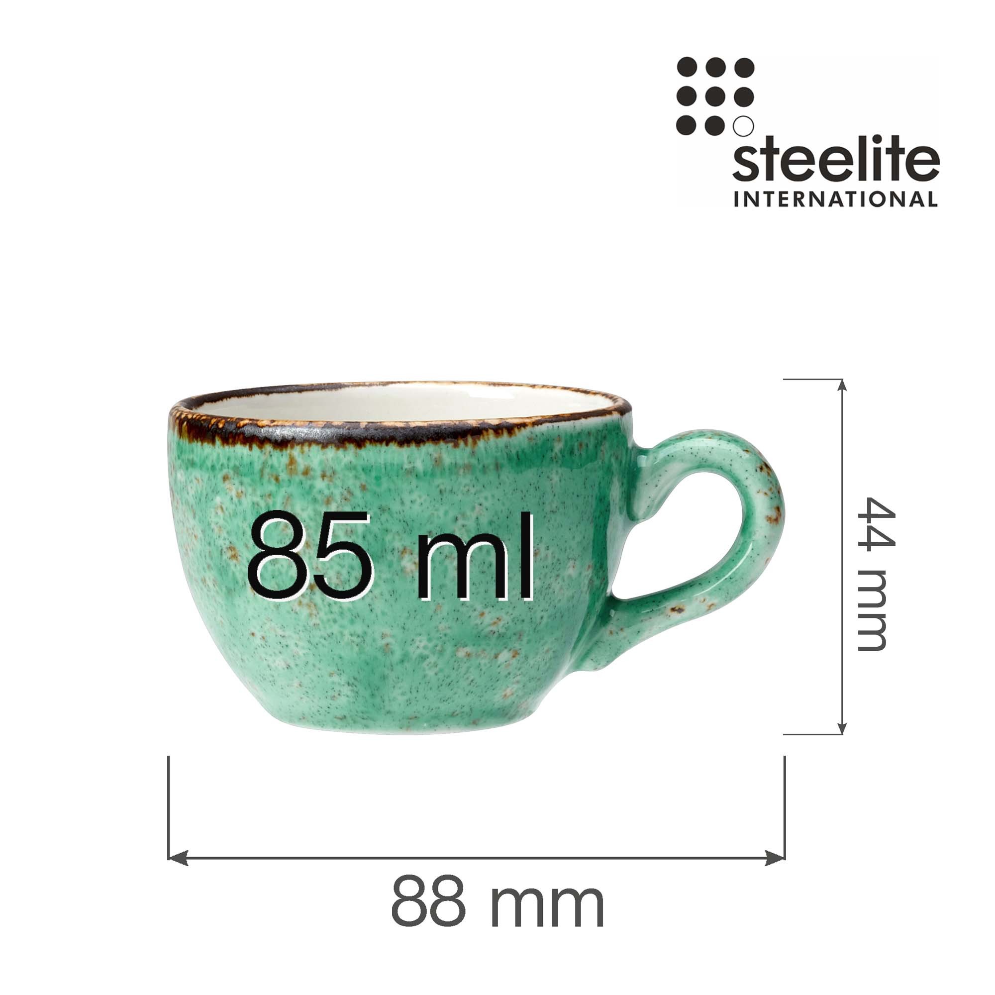 Porcelánová šálka na espresso Craft Aqua, 85 ml, 1 ks