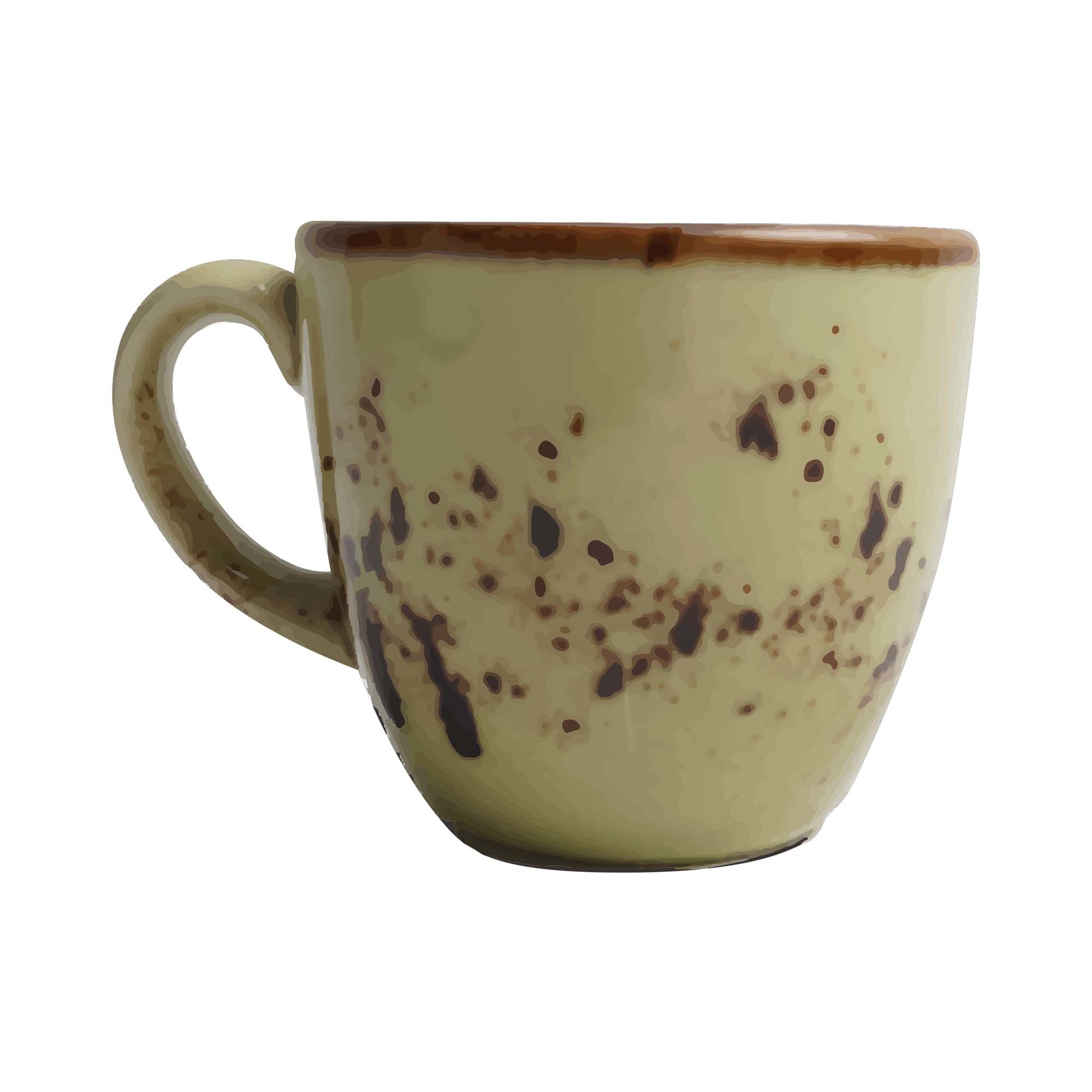 Elegantná šálka na espresso Olive, 90 ml – Obrázok 2