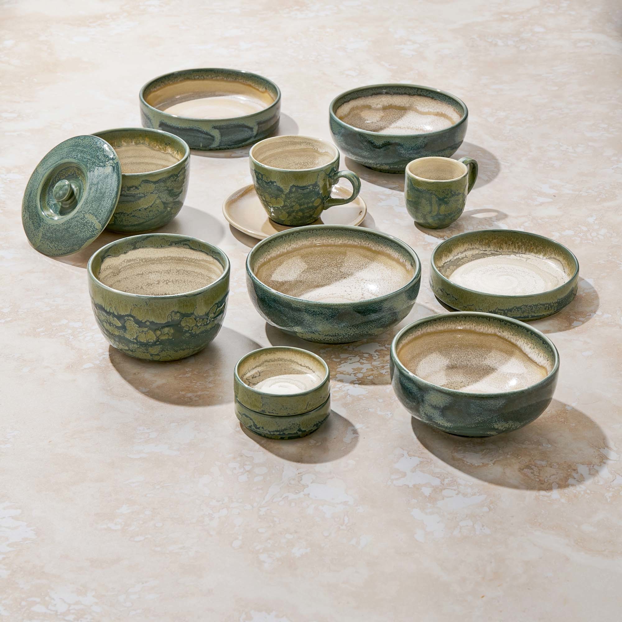 Porcelánová šálka na kávu a čaj Aurora Revolution Jade, 227 ml – Obrázok 5