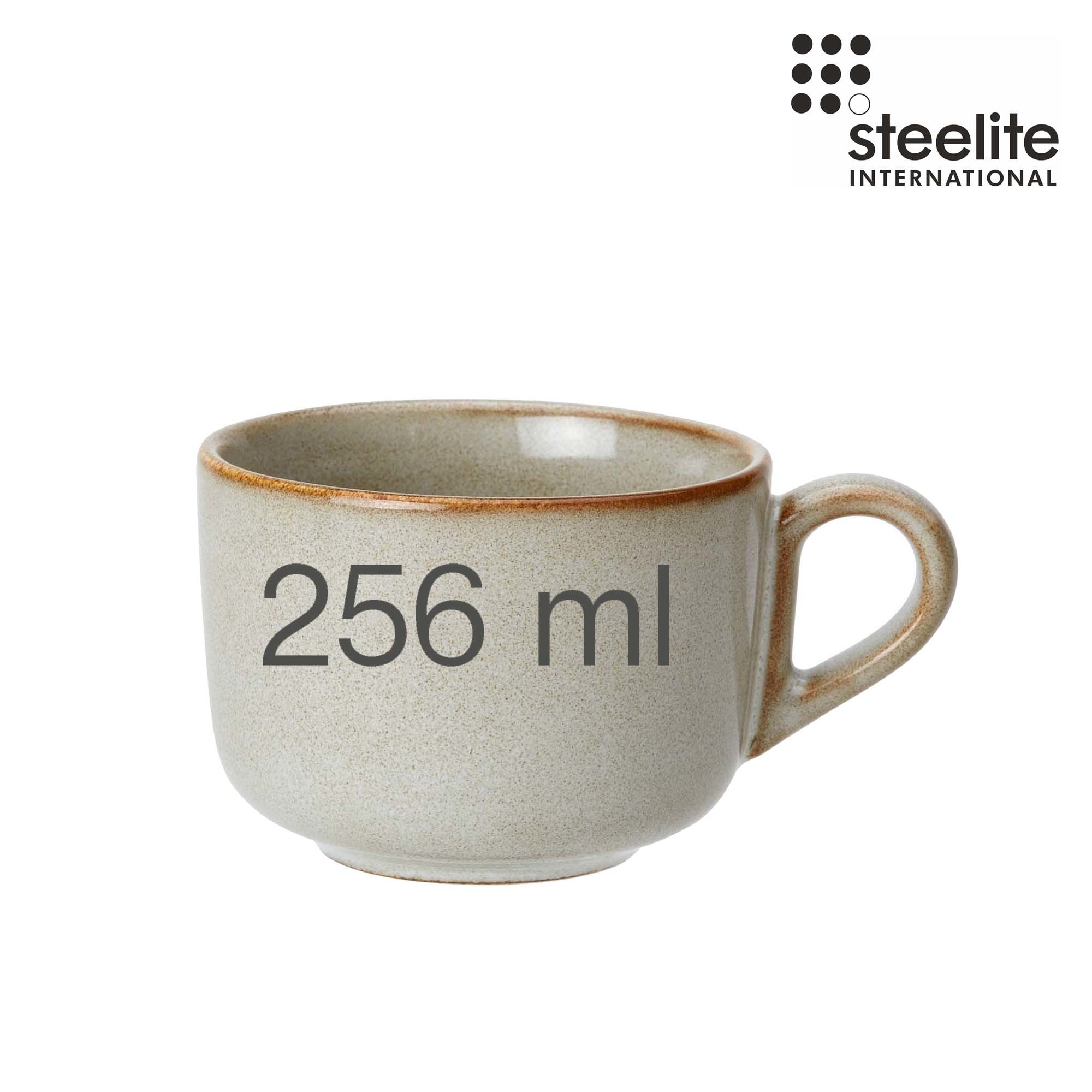 Porcelánová šálka na kávu a čaj Pier, 256 ml, 1 ks