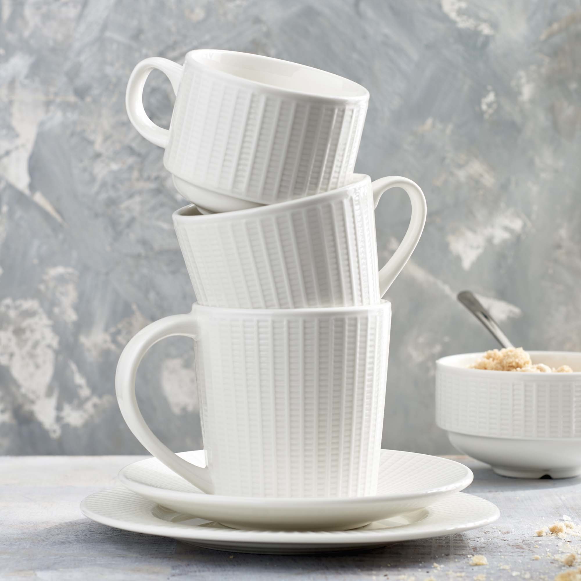 Porcelánová šálka na kávu a čaj Willow, 227 ml, 1 ks – Obrázok 2