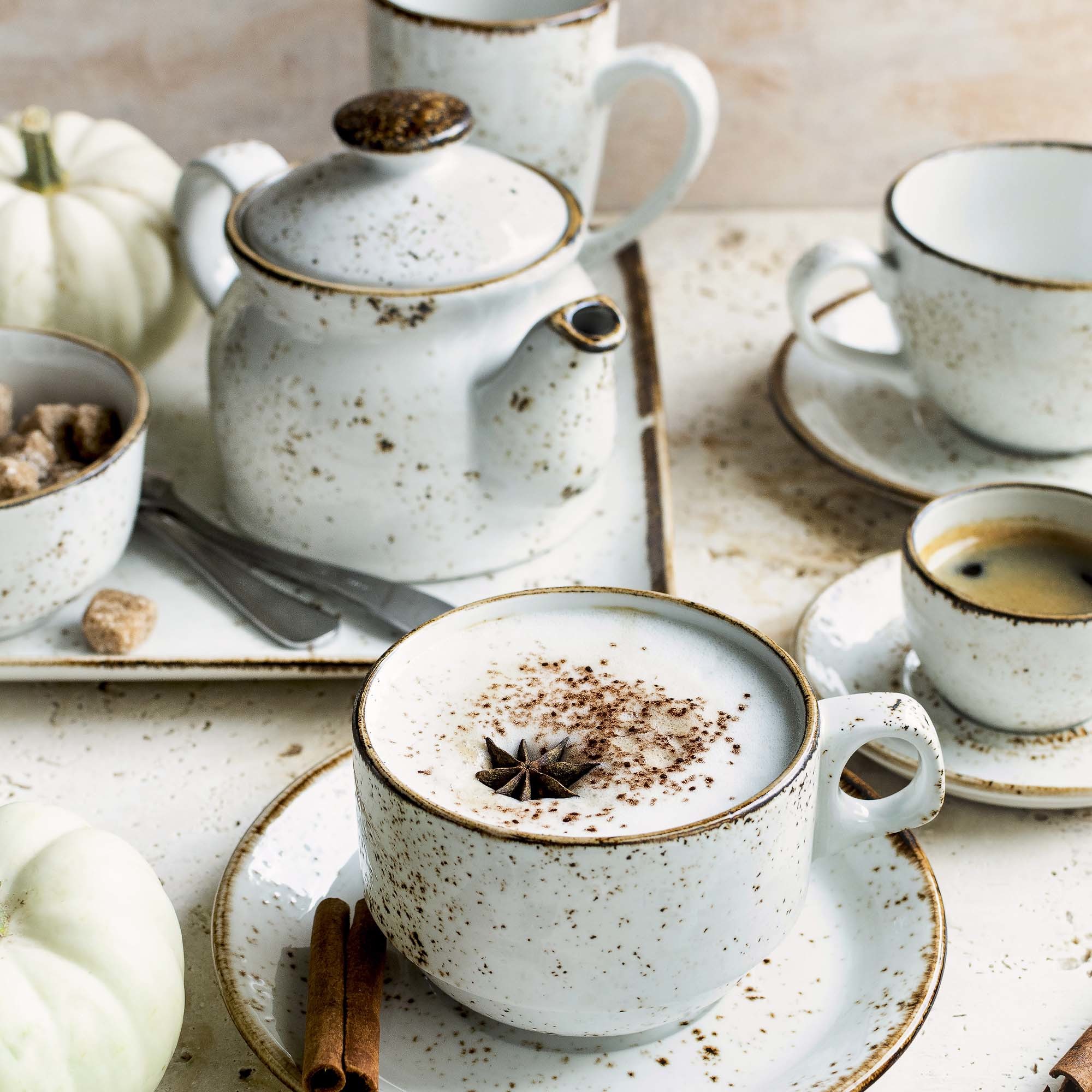 Porcelánová šálka na espresso nízka Craft White Empire, 85 ml, 1 ks – Obrázok 3