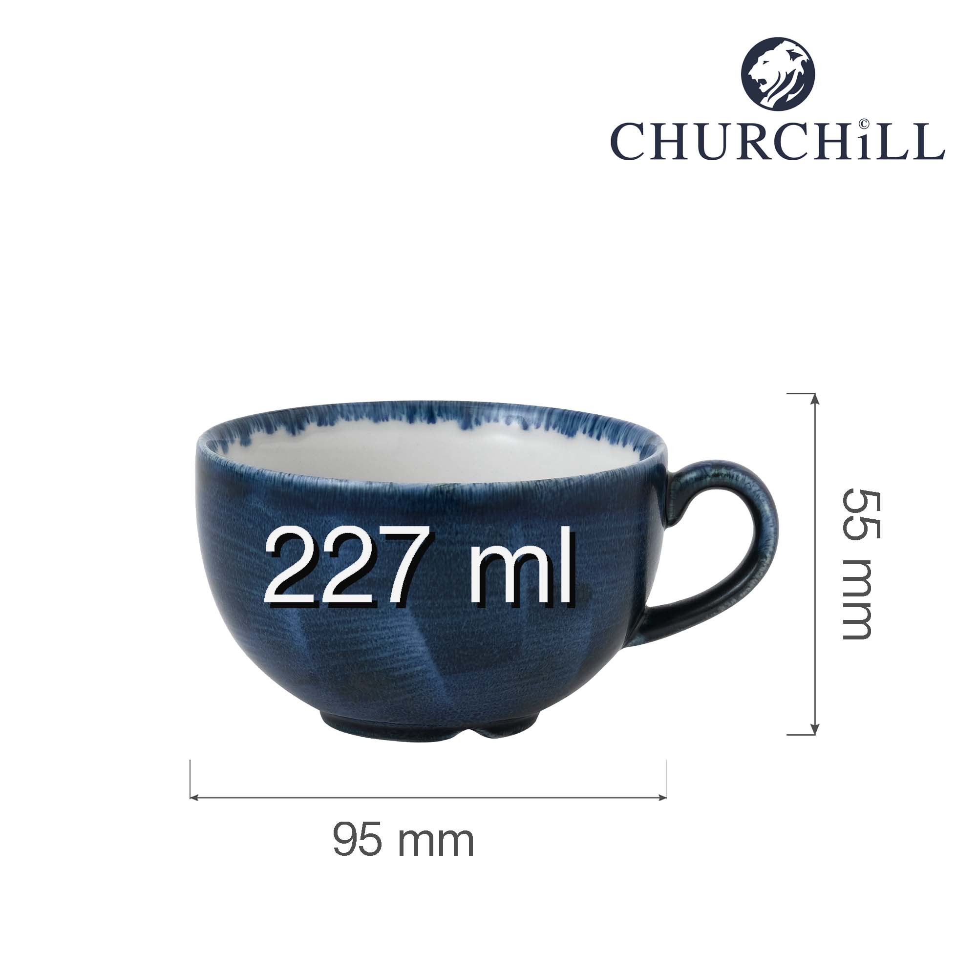 Kávový hrnček Stonecast Plume Ultramarine, 227 ml, 1 ks