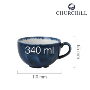 Čajový hrnček Stonecast Plume Ultramarine, 340 ml, 1 ks