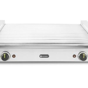 Dvojzónový gril – na párky a klobásy, veľkosť XL, príkon 2000 W, napájanie 220-240 V, rozmer 732 x 590 x 168 mm, strieborný