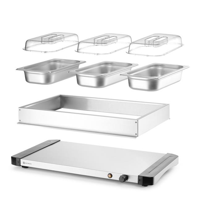 Elektrický ohrievač na potraviny- príkon 400 W, napájanie 220-240 V, rozmer 657 x 381 x 161 mm – Obrázok 3