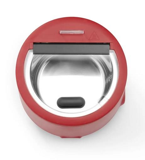 Elektrická kanvica – na polievku, dizajn Robert Bronwasser, objem 8 l, príkon 500 W, napájanie 220-240 V, rozmer 365 x 325 mm, červená – Obrázok 3