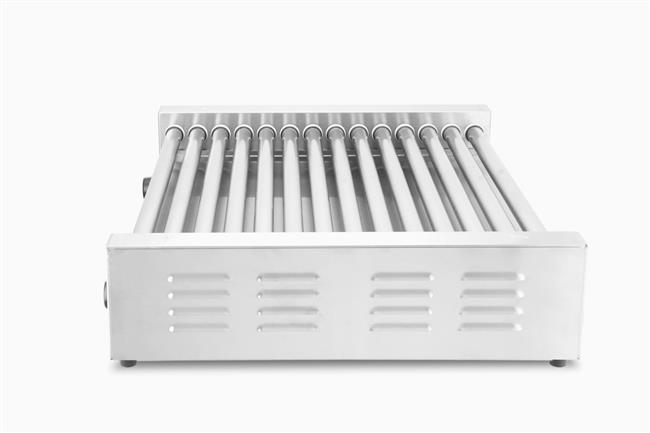 Dvojzónový gril – na párky a klobásy, veľkosť XL, príkon 2000 W, napájanie 220-240 V, rozmer 732 x 590 x 168 mm, strieborný – Obrázok 4