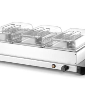 Elektrický ohrievač na potraviny- príkon 400 W, napájanie 220-240 V, rozmer 657 x 381 x 161 mm