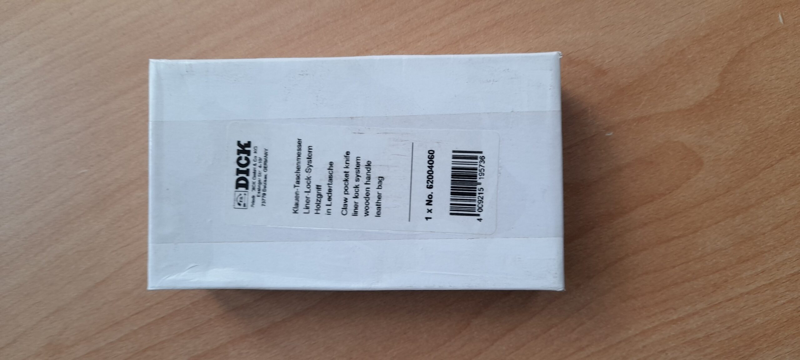 Vreckový zatvárací nôž – kožené puzdro, dĺžka čepele 65 mm – Obrázok 2