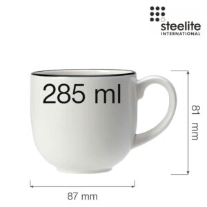 Porcelánový hrnček City Asteria, 285 ml, 1 ks