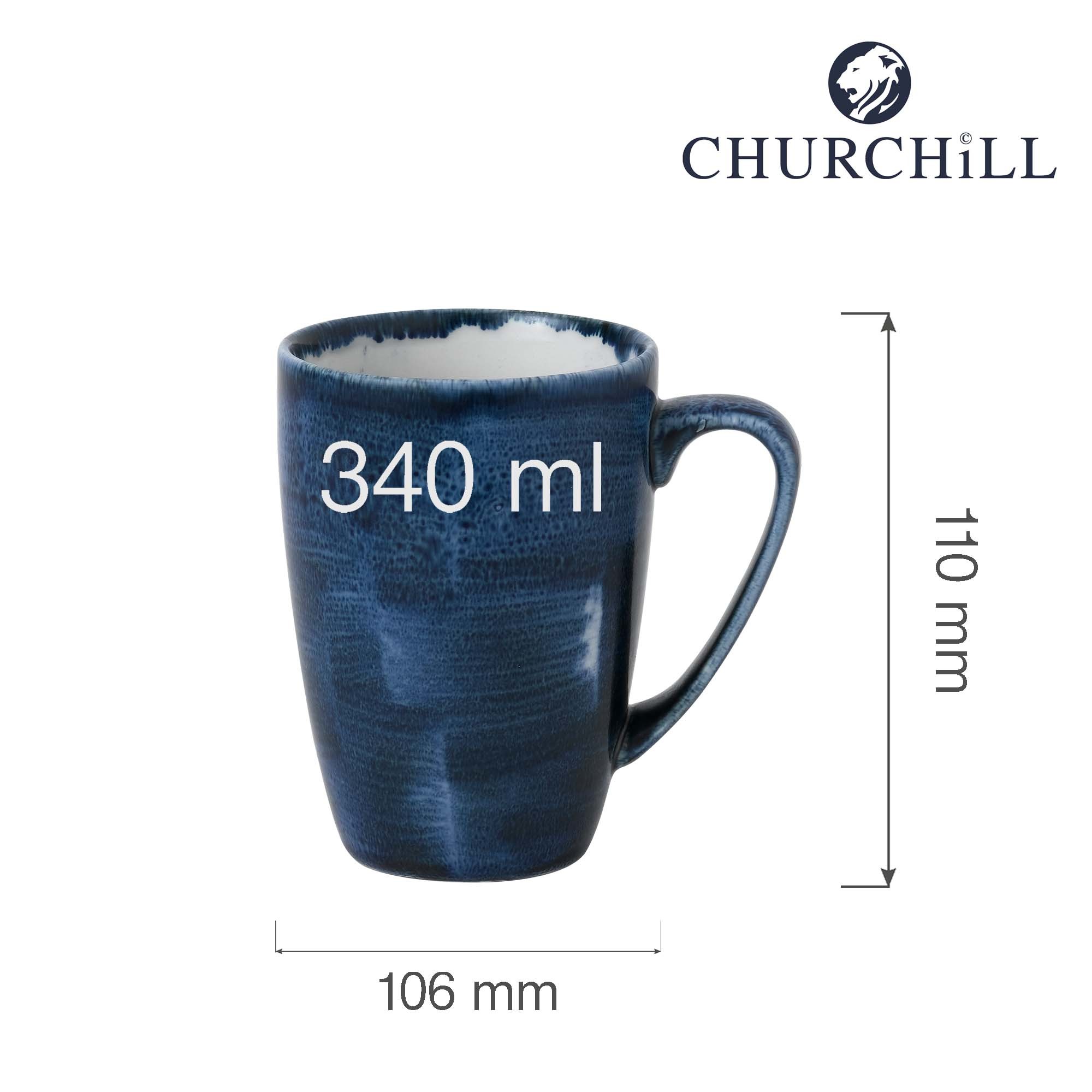 Klasický hrnček Stonecast Plume Ultramarine, 340 ml, 1 ks