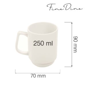 Praktický stohovateľný hrnček Crema — 250 ml