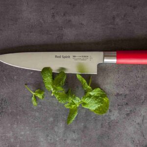 Kuchársky kovaný nôž Dick — séria RED SPIRIT, dĺžka 21 cm
