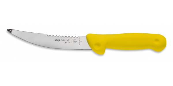 Lovecký nôž Dick — žltá rukoväť, 15 cm