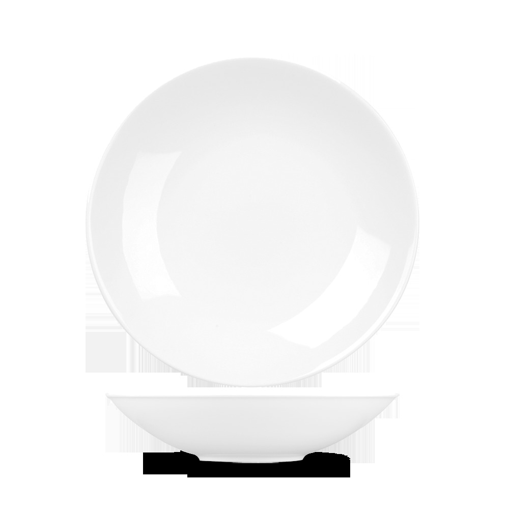 Porcelánová bufetová miska Alchemy Balance, 203 mm, výška 26 mm, 1 ks