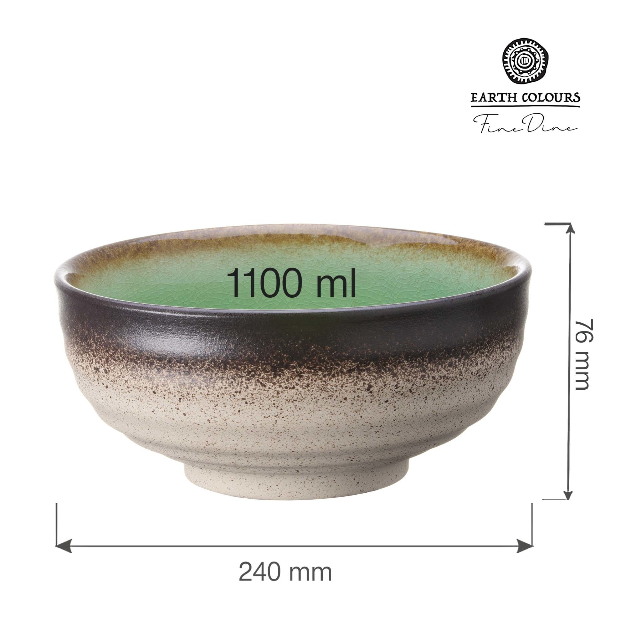 Hlboká kruhová misa na ramen alebo šalát Beryl, 240 mm, 1 ks