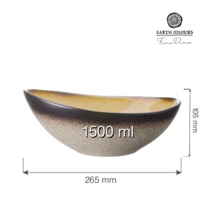 Oválna servírovacia miska Topáz, 240 mm, 1 ks