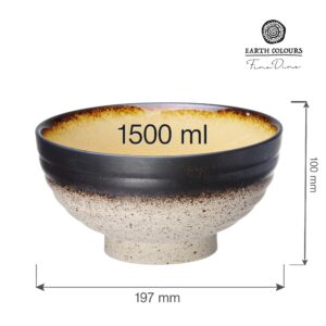 Tradičná ázijská miska Topaz, 197 mm, 1 ks