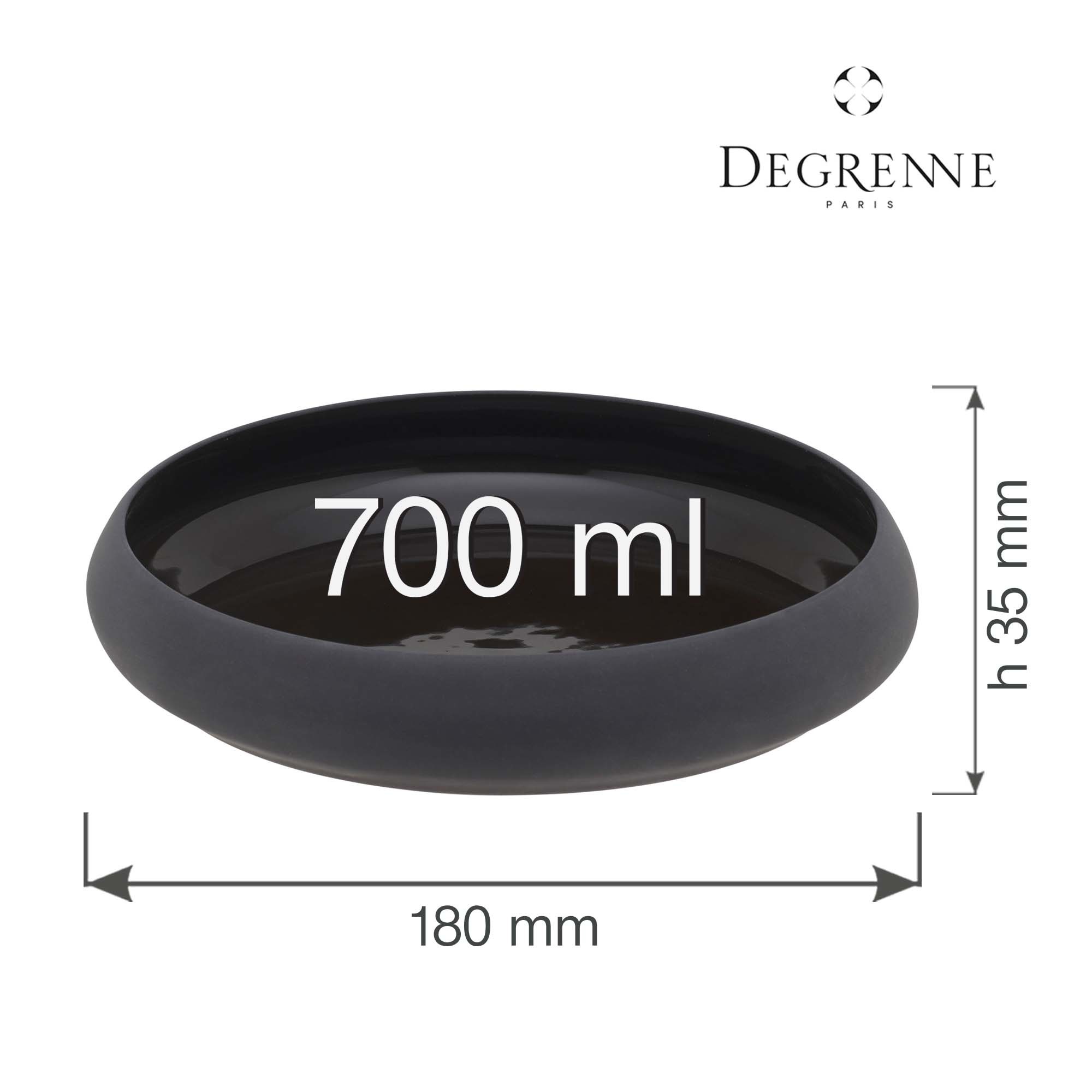 Porcelánová miska Cocottes Carbone, 180 mm, 1 ks