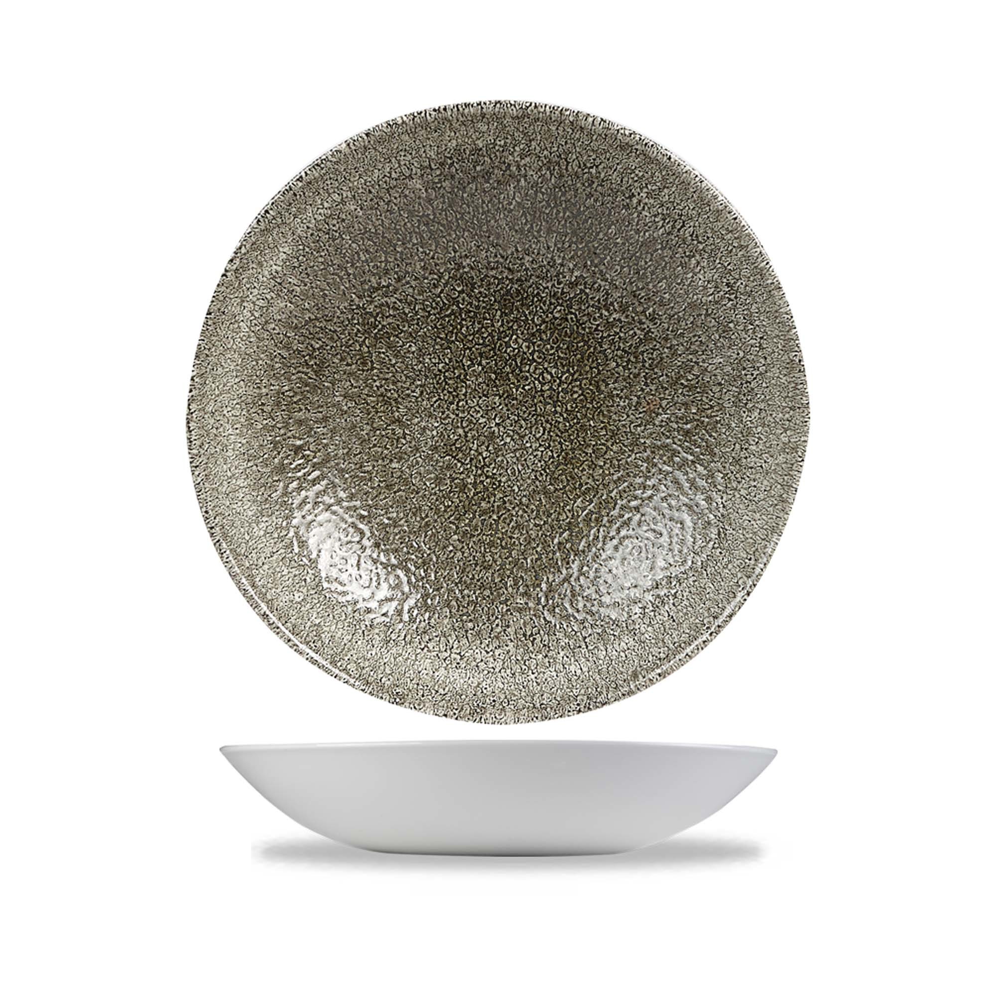 Šalátová miska coupe Raku Quartz Black, 426 ml, 1 ks – Obrázok 2