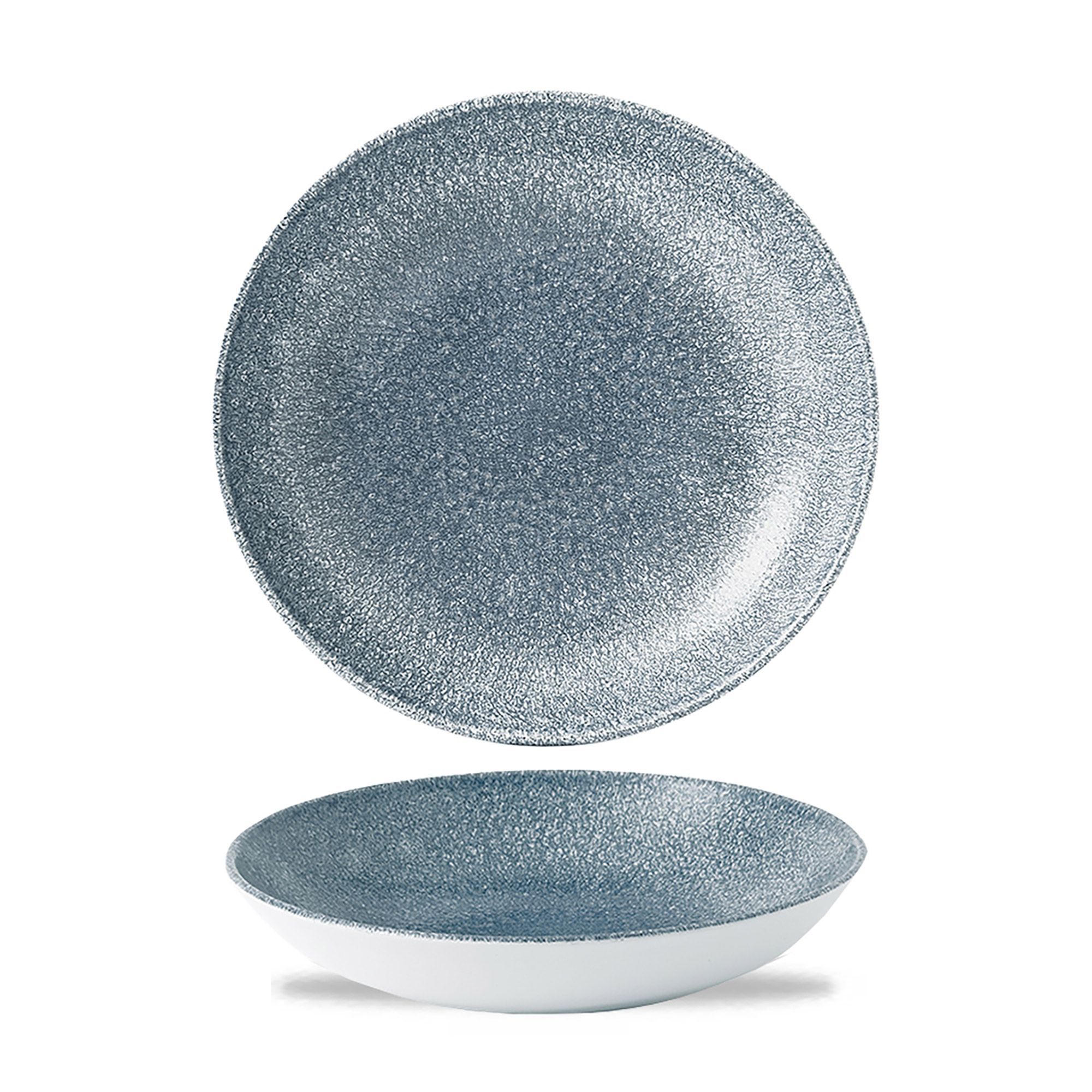 Šalátová miska coupe Raku Topaz Blue, 426 ml, 1 ks