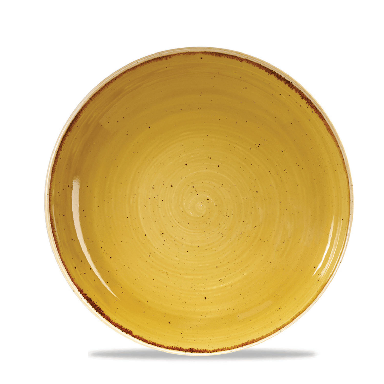 Oblá miska coupe Stonecast Mustard Seed Yellow, 248 mm, 1 ks