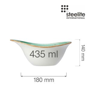 Porcelánová miska Freestyle Craft Aqua, 180 mm, 435 ml, 1 ks