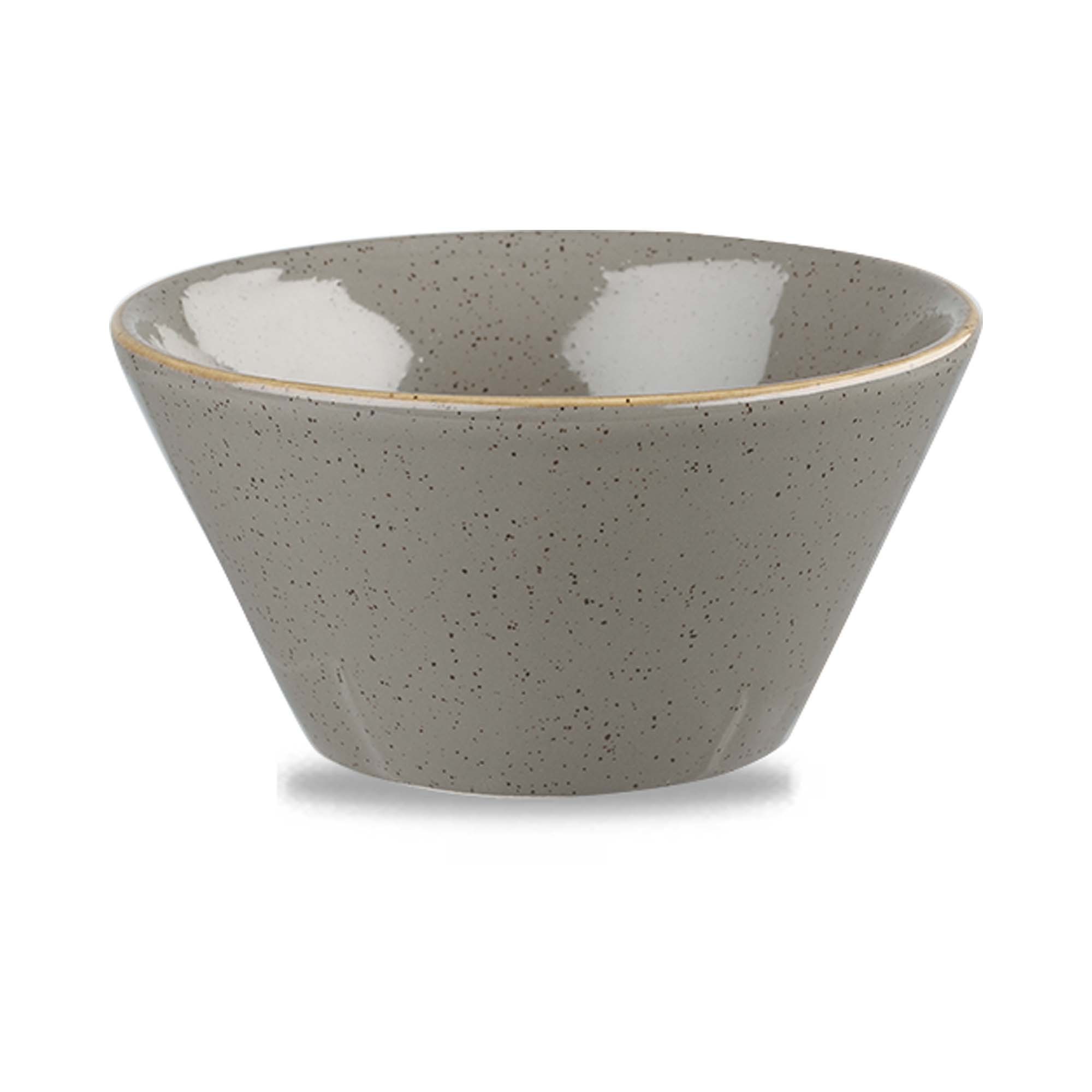 Kónická miska na jedlo Stonecast Peppercorn Gray, 340 ml, 121 mm, 1 ks – Obrázok 2