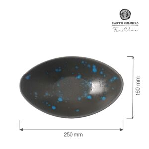 Servírovacia miska v tvare loďky Flora, 250x160 mm