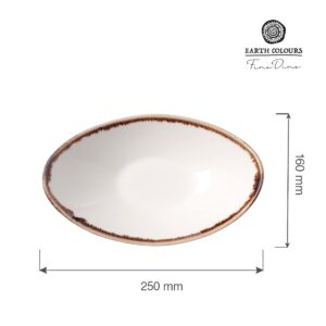 Špecifická miska v tvare lodičky Vanilla, 250 x 160 mm, 1 ks