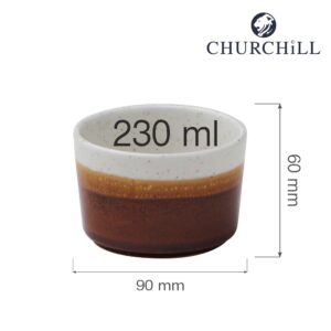 Porcelánová miska Nourish Siena Barley White, 90 mm, hĺbka 60 mm, 1 ks