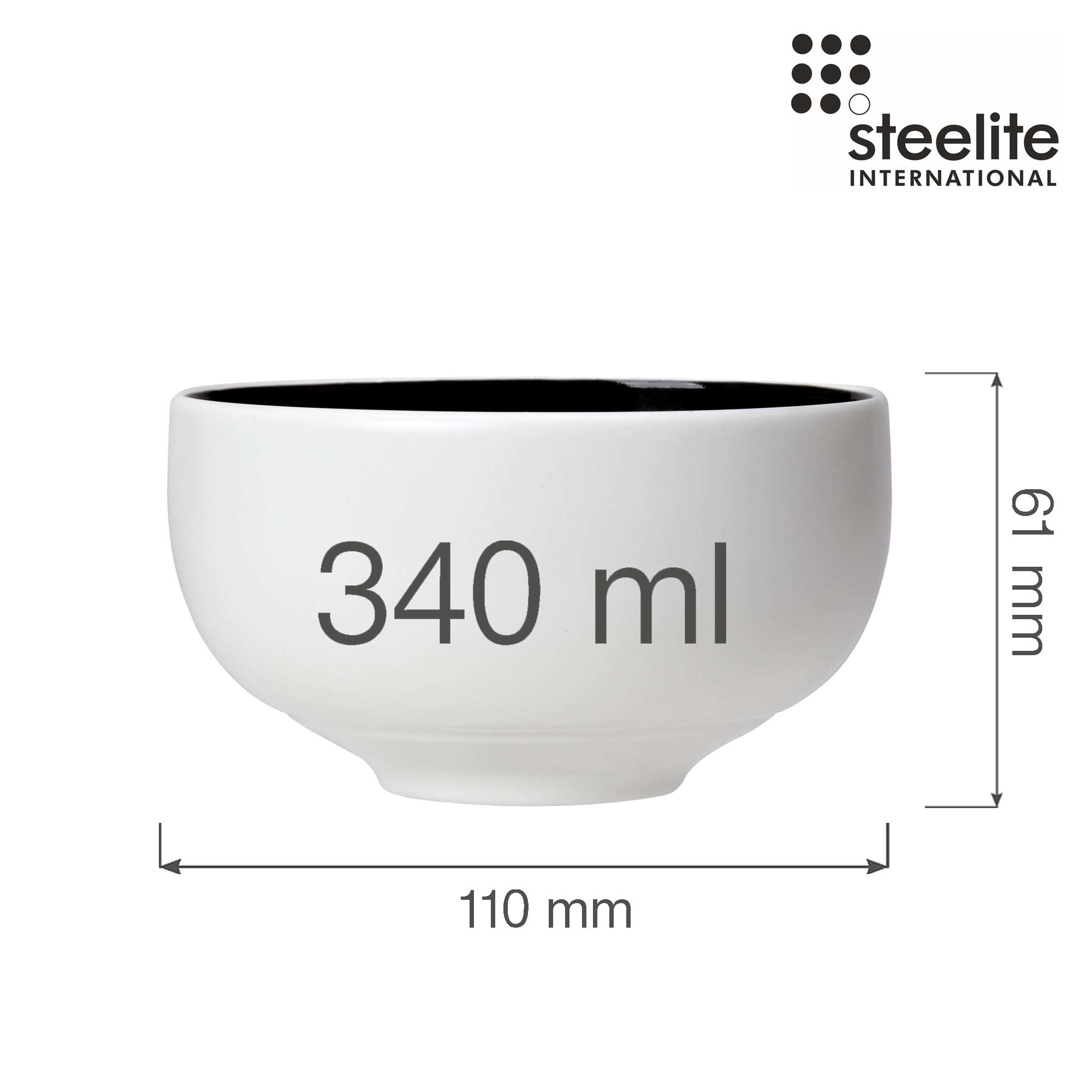 Porcelánová miska Nyx, 110 mm, 1 ks