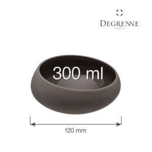 Porcelánová zošikmená miska Bahia Basalt, 300 ml, 1 ks